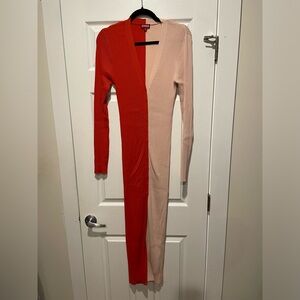 Staud Shoko Stripped Dress